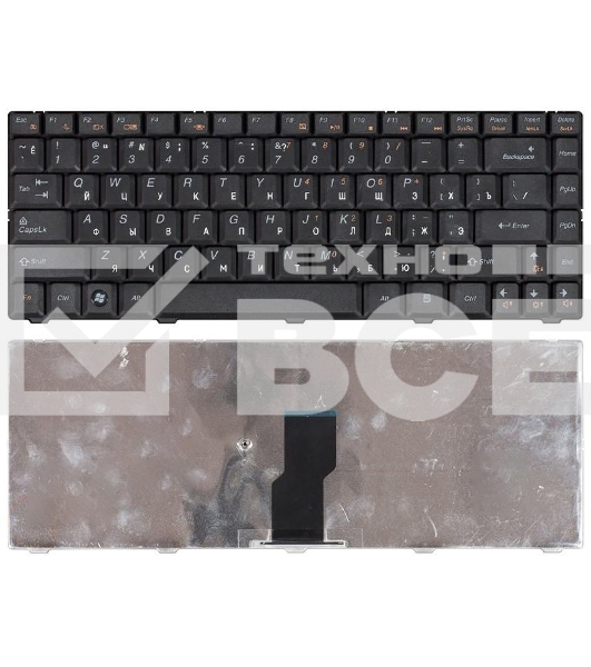 Клавиатура для ноутбука Lenovo IdeaPad B450 черная
