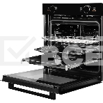 Встраиваемый духовой шкаф Kuppersberg HT 612 Black ШхВхГ: 59.5х59.6х56.5 см, 72 л, А+, гидролизная очистка, черный цвет, фото4