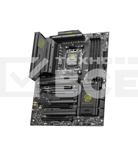 Материнская плата MSI MAG X870E TOMAHAWK WIFI, AM5, AMD X870, 4xDDR5, 4xSATA, 4xM.2, 1xPCI-E 5.0 x16, 1xPCI-E 4.0 x4, 1xPCI-E 3.0 x1, 1xHDMI, 2xUSB Type-C, 1x5Gb LAN, 2xUSB-A 3.2 Gen 2, 3xUSB-A 3.2 Gen 1, 4xUSB-A 2.0, 7.1, Wi-Fi 7, ATX