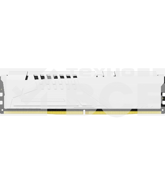 Оперативная память Kingston Fury Beast, DDR5, 32GB (1x32GB), 5600MHz, CL36, с радиаторами, белый