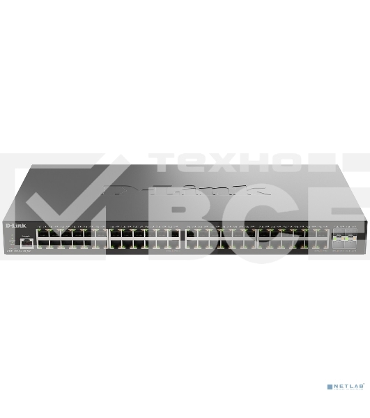 Коммутатор D-Link DGS-1210-52X/ME/C1A 48x1Гбит/с 4SFP+ управляемый