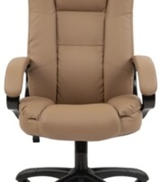 Кресло Chairman Home 600 бежевый, ткань, 120 кг