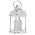 Декоративный фонарь Neon-night со свечкой, белый корпус, размер 10.5х10.5х22,35 см, цвет теплый белый, фото7
