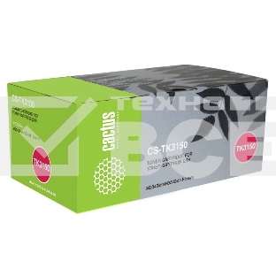 Картридж лазерный Cactus CS-TK3150 черный (14500 стр.) для Kyocera Ecosys M3040idn/M3540idn
