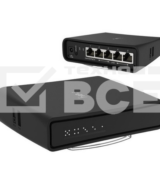 Маршрутизатор 10/100/1000M 5PORT RBD52G-5HACD2HND-TC MIKROTIK