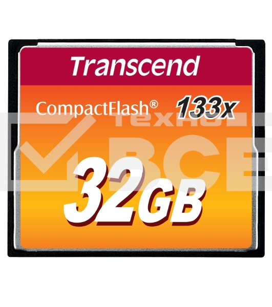 Флеш карта CF 32Gb Transcend TS32GCF133 w/o adapter