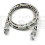 Патч-корд Buro UTP cat5E 2м серый RJ-45 (m)-RJ-45 (m), фото 1