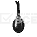 Наушники с микрофоном A4Tech HU-9 черный 1.8м накладные USB оголовье (HU-9 (BLACK)), фото3