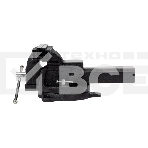 Тиски слесарные Kranz 200 мм, поворотные, с наковальней, фото2