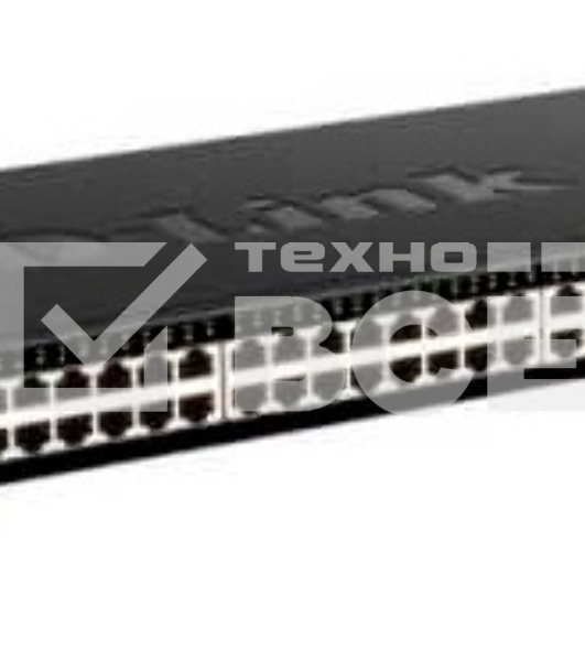 Управляемый L3 стекируемый коммутатор D-Link DGS-1520-52/A1A с 48 портами 10/100/1000Base-T, 2 портами 10GBase-T и 2 портами 10GBase-X SFP+  (454783) {5}