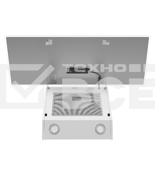 Кухонная вытяжка Maunfeld EAGLE 850 90 белое стекло