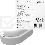 Светильник ЖКХ Gauss LITE овал 8W 680lm 4000K 200-240V IP65 160*90*46мм белый LED 1/40, фото3