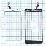 Сенсорное стекло (тачскрин) для LG Optimus L9 II D605, белое, фото3