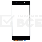 Сенсорное стекло (тачскрин) для Sony Xperia Z2 D6502 D6503, черное, фото3
