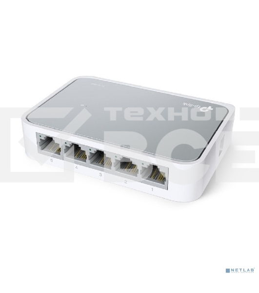 Коммутатор TP-Link SOHO TL-SF1005D Коммутатор 5-port 10/100M mini Desktop Switch, 5 10/100M RJ45 ports, Plastic case
