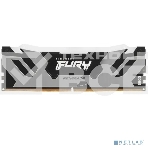 Оперативная память Kingston Fury Renegade, DDR5, 16GB (1x16GB), 6400MHz, CL32, с радиатором, RGB, серебристый/черный, фото2