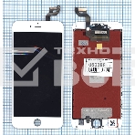 Дисплей для iPhone 6S Plus в сборе с тачскрином (Foxconn), белый, фото3