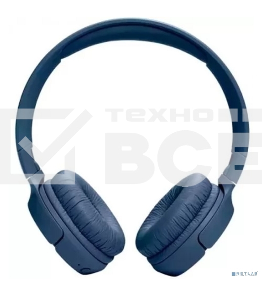 Гарнитура JBL JBLT520BTBLUEU WRL T520BT синий MICROPHONE