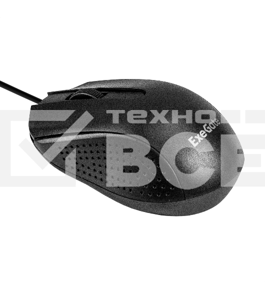 Мышь проводная ExeGate Professional Standard SH-8012L черный, 1000 dpi, USB, кнопки - 3