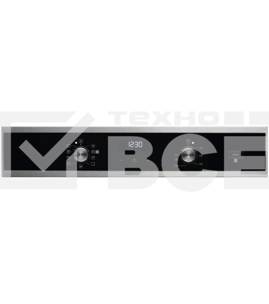 Встраиваемый духовой шкаф Electrolux EOD5F71X с паром, 60 см, каталитическая очистка, 72 л, 8 режимов, нержавеющая сталь,направляющие проволочные + телескопические (1 уровень)