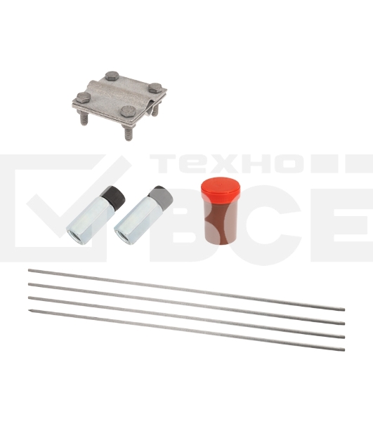 Комплект заземления безмуфтовый 6м, d20 Rexant