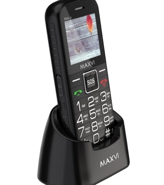 Мобильный телефон Maxvi B5ds up черный