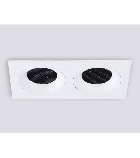 Светильник встраиваемый Ambrella light TN102731/2 WH белый GU5.3 175*92*23