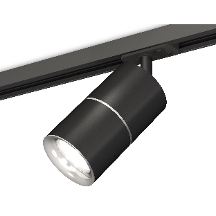 Светильник Ambrella light XT7402011 SBK/PSL черный песок/серебро полированное MR16 GU5.3 (A2537, C7402, A2070, C7402, N7012)
