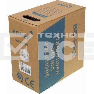 Кабель сетевой cat5E 305м стандартный (UTP 5E CCA 305M 2 PAIRS)