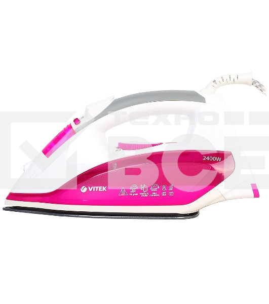 Утюг Vitek VT-1262 PK розовый