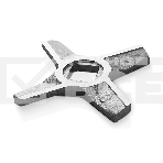 Мясорубка Bosch MFW3910W CompactPower, 1900Вт, 2,3 кг/мин, цвет: белый, механическая за щита от перегрузки, 1 скор. Комплект: 2 диска для фарша, насадка для кол басок, фото5