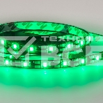 Лента светодиодная с USB коннектором 5 В, 8 мм, IP65, SMD 2835, 60 LED/m, цвет свечения зеленый, фото 1