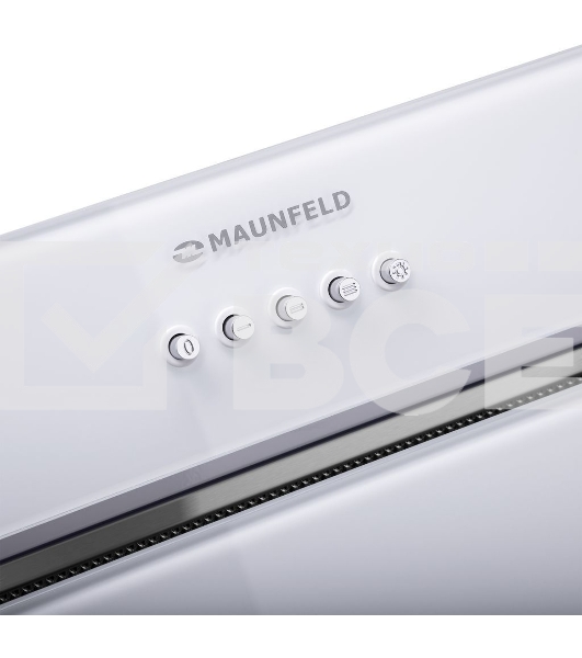 Кухонная вытяжка Maunfeld TRAPEZE 601GG белый