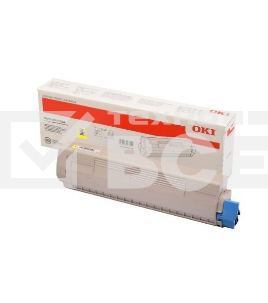 Картридж лазерный Oki C823 7К (yellow)