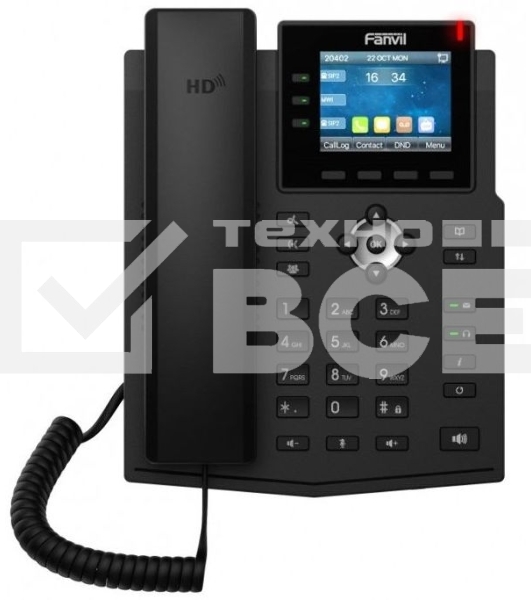 Телефон IP Fanvil X3U Pro черный