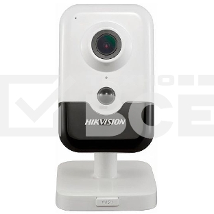Компактная IP-камера Hikvision 4Мп с W-Fi и EXIR-подсветкой до 10м 1/3' Progressive Scan CMOS; объектив 4мм; угол обзора 78°; механический ИК-фильтр; 0.01лк@F1.2; сжатие H.265/H.265+/H.264/H.264+/MJP
