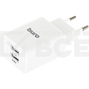 Сетевое зарядное устройство Buro BUWE1 2.1A белый