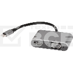 Адаптер USB Type-Cm-->VGA, HDMI 4k*30Hz, USB3.0, PD, Audio,iOpen (Aopen/Qust/VCOM)<ACU4511>, фото6