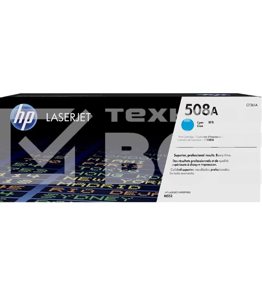 Картридж лазерный HP CF361A голубой для Color LaserJet M552/M553 (5000стр.)