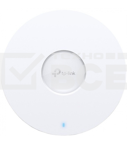 Потолочная точка доступа TP-Link EAP653 AX3000 Ceiling Mount Dual-Band Wi-Fi 6 Access Point, 1?1Gbps RJ45 Port, 574Mbps at2.4 GHz + 2402 Mbps at 5 GHz, 802.3at POE, 2?Internal Antennas