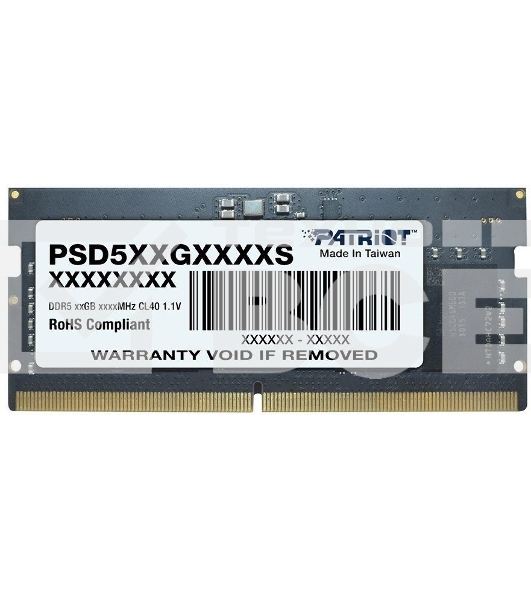 Оперативная память Kingston Fury Impact, DDR4, 64GB (2x32GB), 3200MHz, CL20, SO-DIMM