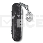 Нож перочинный Victorinox Classic Brilliant Carbon (0.6221.90) 58мм 5 функций черный/серебристый подар.коробка, фото3