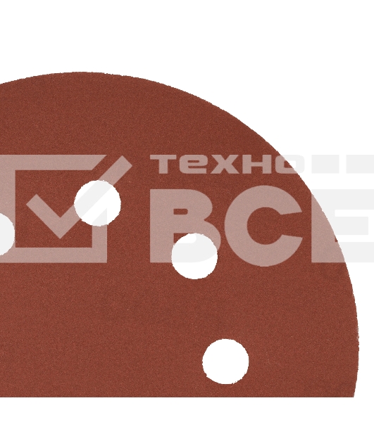 Круг абразивный Сибртех на ворсовой подложке под 