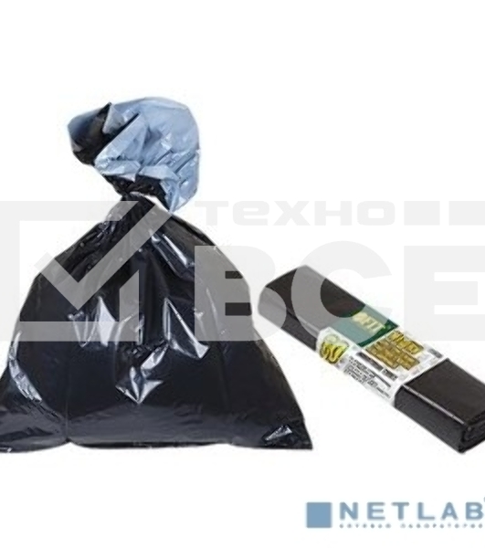 Мешки для строительного мусора, ПВД особопрочные, 240 л, 900х1400 мм, толщина 35 мкм, 10 шт. 11942 FIT РОС