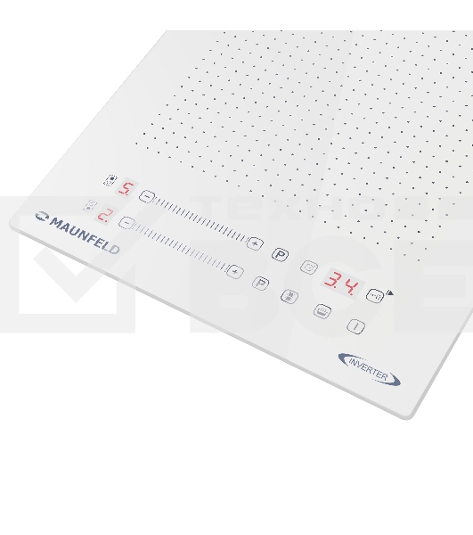 Индукционная варочная панель Maunfeld CVI292S2FWH Inverter