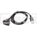 Кабель с разъемами USB 2.0 мама для монтажа -папа 1 м, фото2