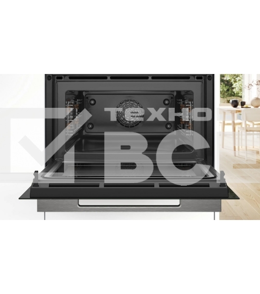 Встраиваемый духовой шкаф электрический Bosch CMG7241B1 черный