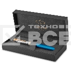Ручка перьевая Parker 51 Premium (CW2169078) Turquoise GT F сталь нержавеющая подар.кор., фото8