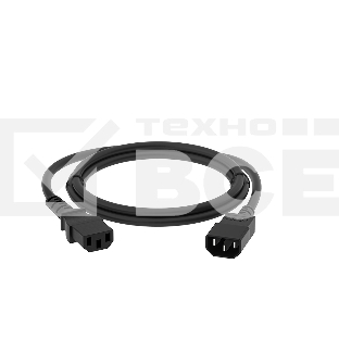 Кабель питания GCR PROF удлинитель 7.0m, С13 - С14, черный, 3*1,0mm, GCR-54340