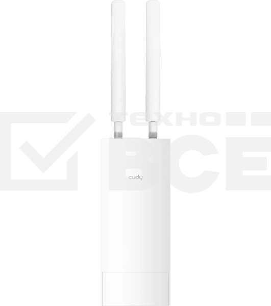 Повторитель беспроводного сигнала Cudy AP1300 Outdoor AC1200 Wi-Fi белый